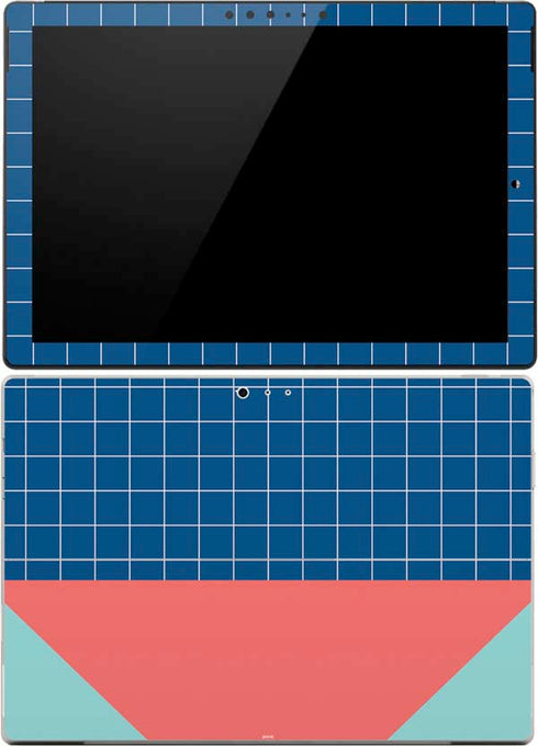 Checkered Split Surface Pro 4 Skin